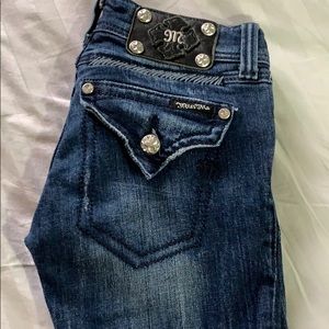 New Miss me jeans, premium fading, flap pockets